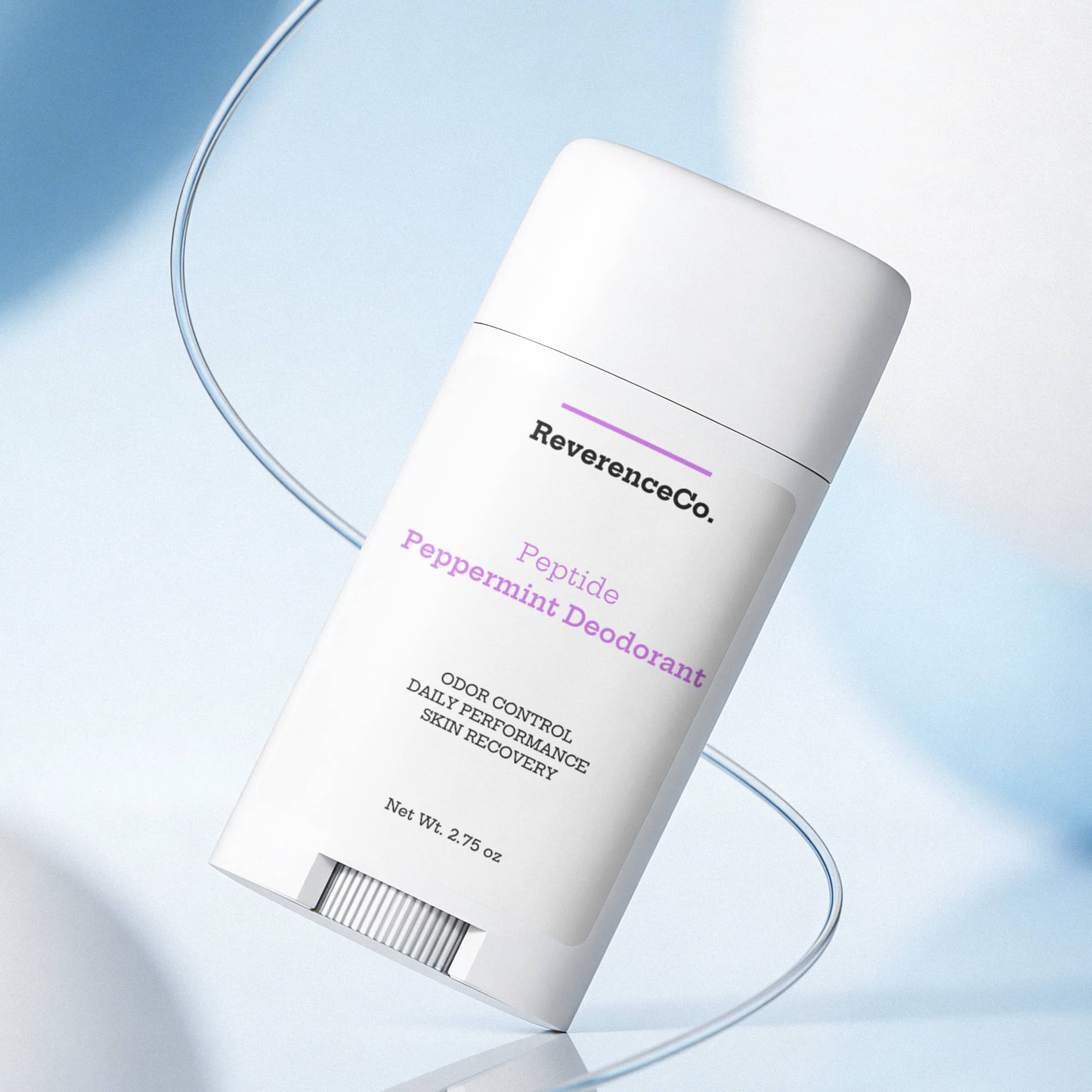 2 Pack Peptide Peppermint Deodorant