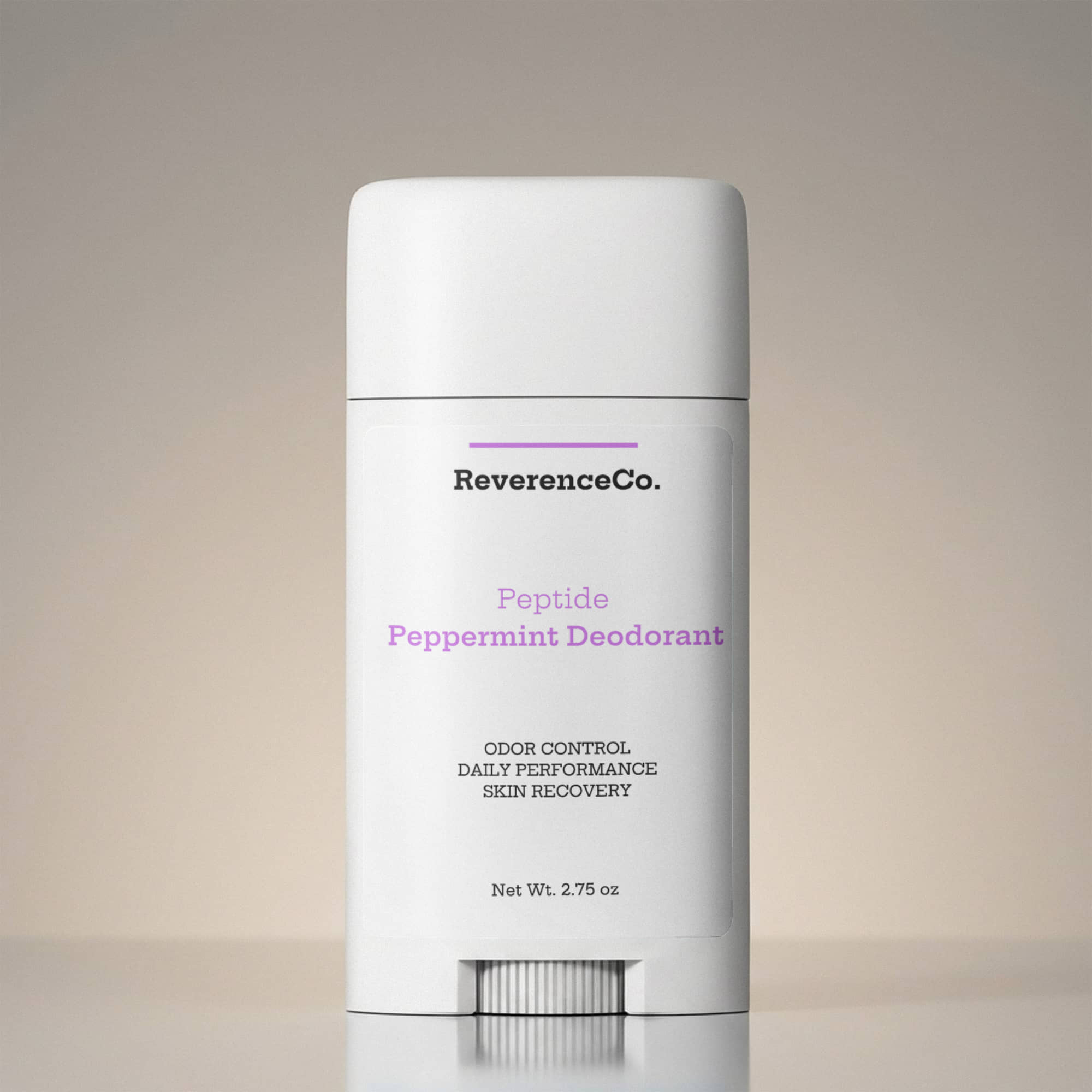2 Pack Peptide Peppermint Deodorant