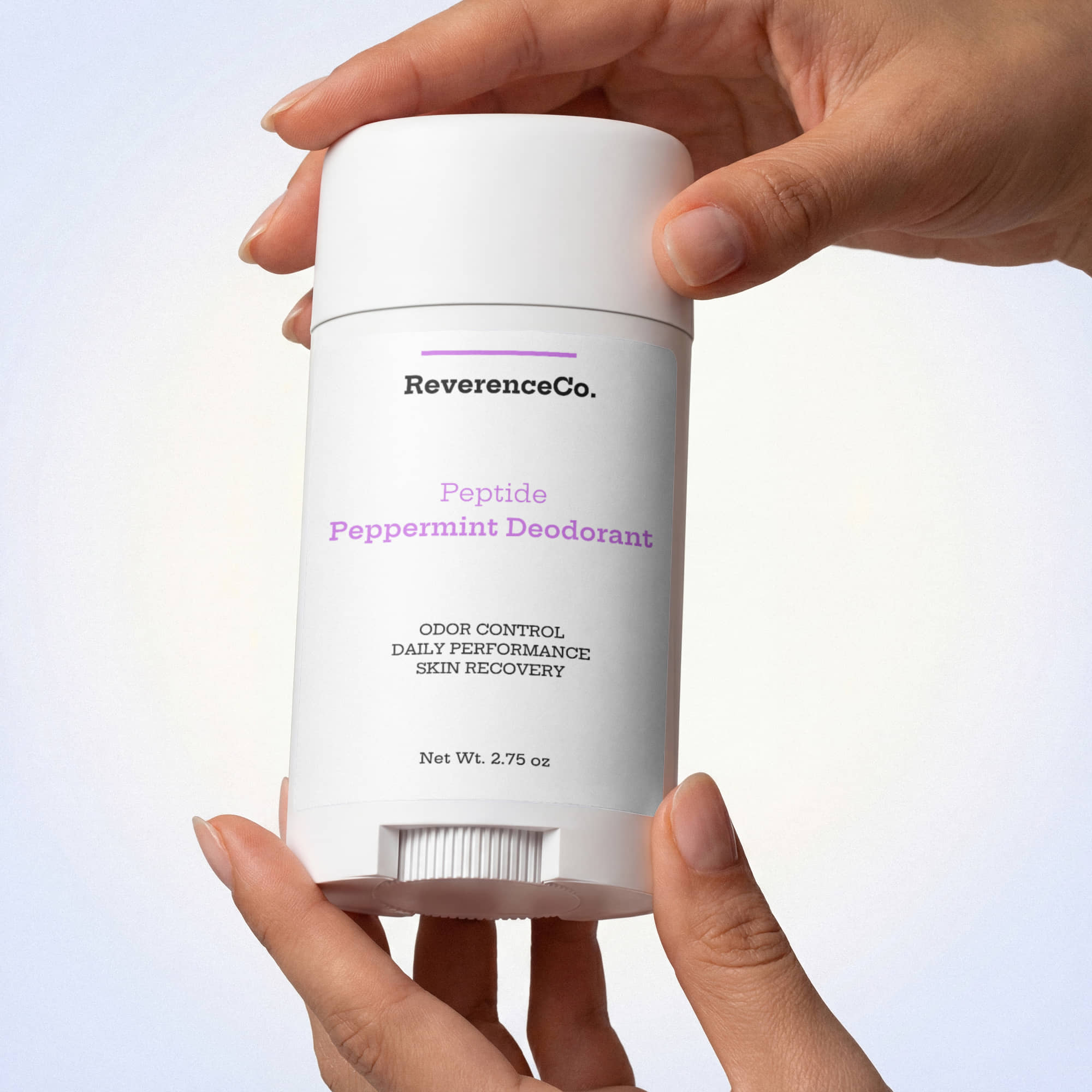 2 Pack Peptide Peppermint Deodorant